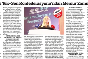 MEMUR ZAMMINA TEPKİ