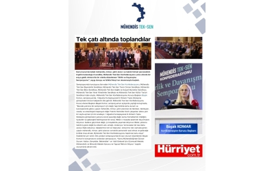 MÜHENDİS TEK-SEN KONFEDERASYONU KURULDU.